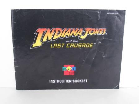 Indiana Jones Last Crusade (Ubisoft) - NES Manual